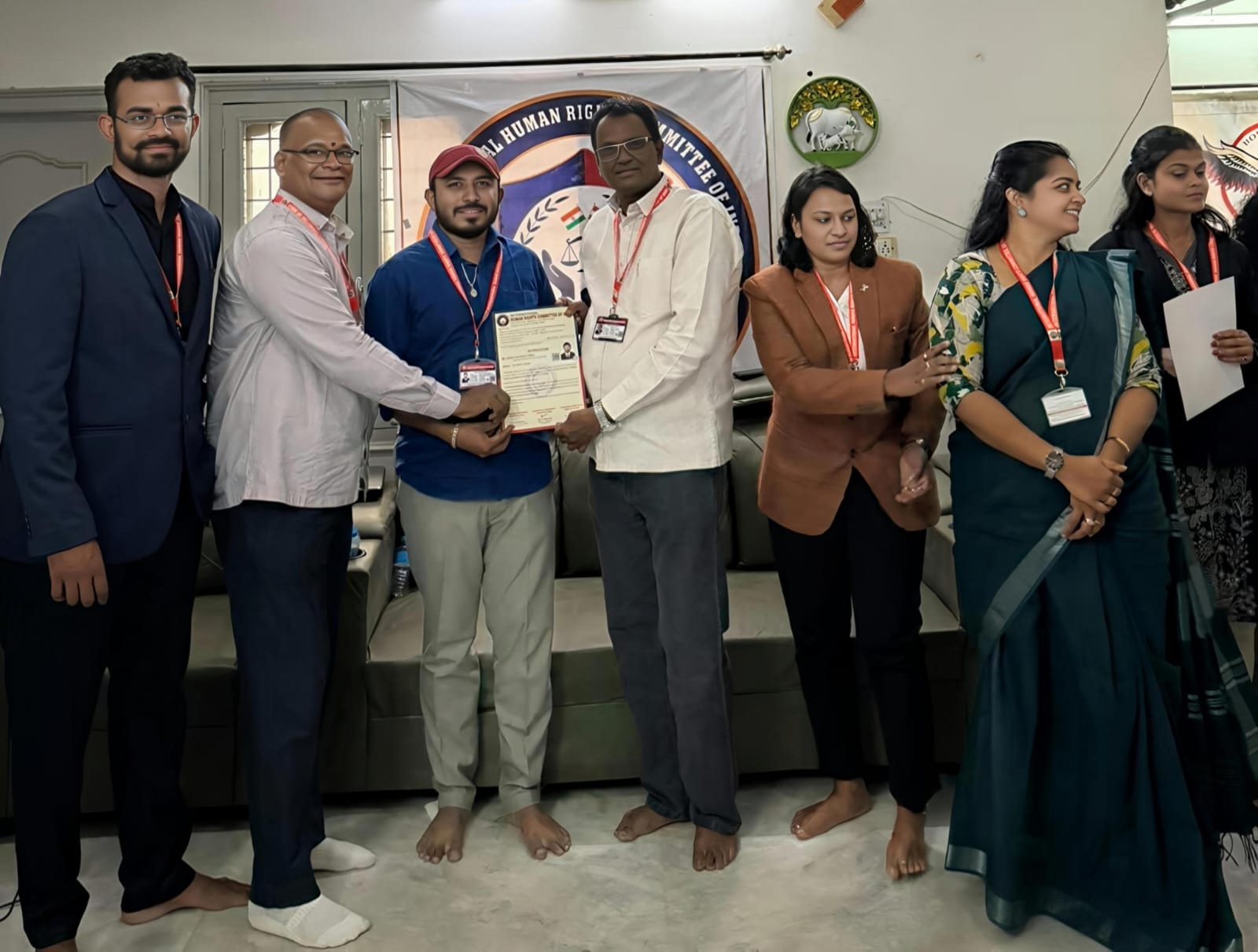 వీరేంద్రకు మానవ హక్కుల కమిటీ బాధ్యతలు