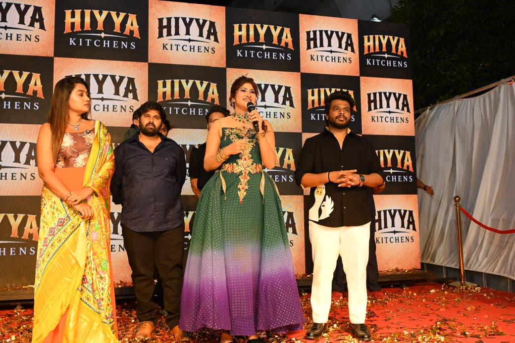 హీరోయిన్ శ్రీలీల చేతుల మీదుగా హైదరాబాద్ లో హియ్య స్పెస్ మండి రెస్టారెంట్ గ్రాండ్ లాంచ్
